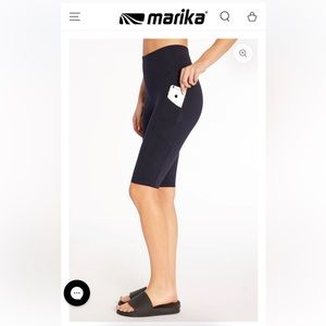 Marika Olivia Side Pocket Tummy Control Bermuda Shorts